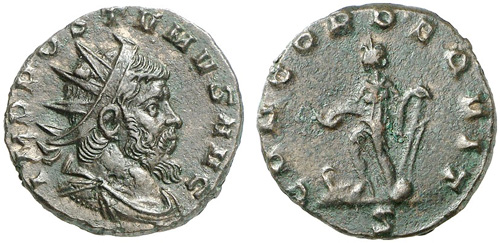 postumus roman coin antoninianus